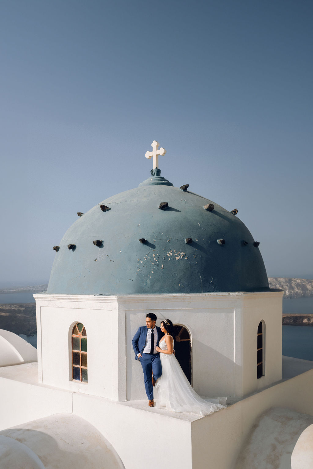 Santorini pre-wedding